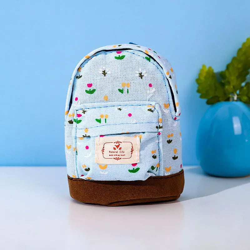 Mini Rucksack Schlüsselanhänger/ Münztasche