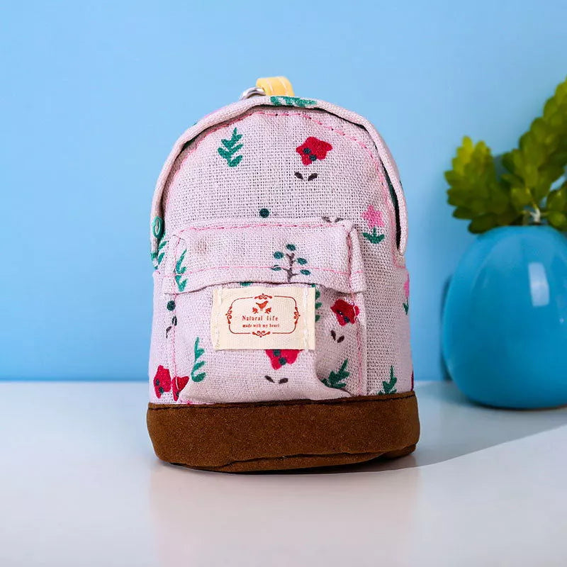 Mini Rucksack Schlüsselanhänger/ Münztasche