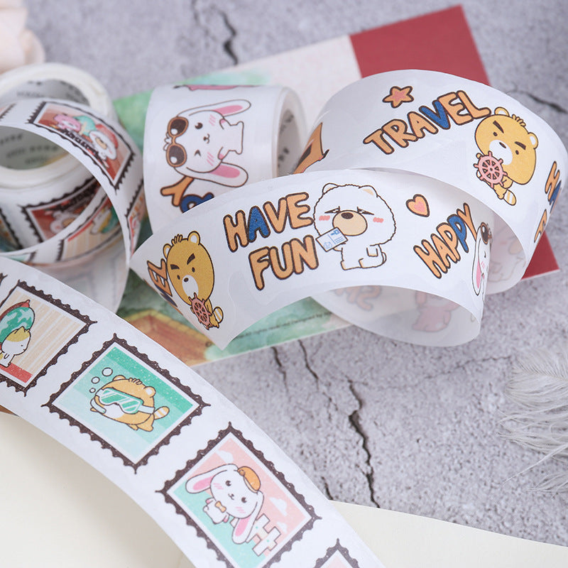 Bären auf Reise Washi Tape