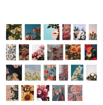 46 Blumen Sticker