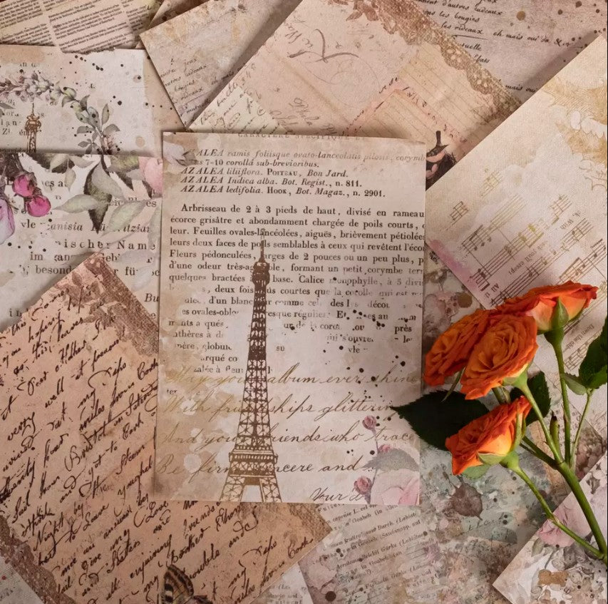 Romantisches Scrapbooking Papier